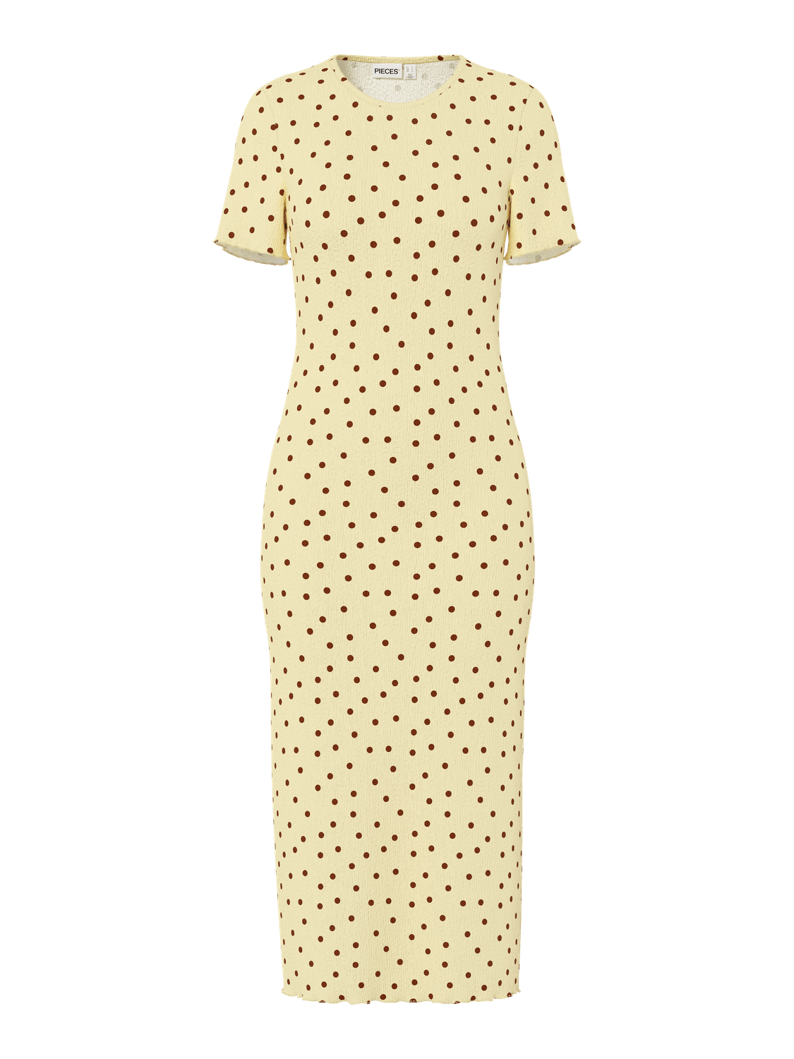 PCFLORA Midi Dress - French Vanilla - VERO MODA & VILA Bergvik